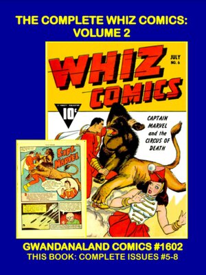 cover image of A Whiz Comics Treasury: Volume 2